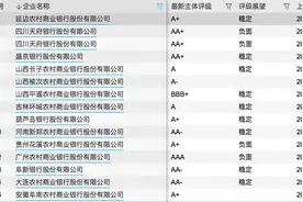 观察丨11家中小银行主体信用评级遭降级，资本亟待补充图片