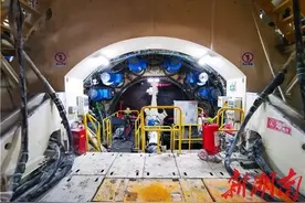 长沙市湘雅路过江隧道最新进展图片