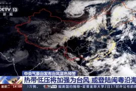 中央气象台：热带低压将加强为台风 后天或登陆闽粤沿海图片