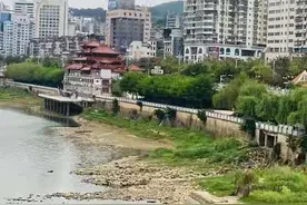 续厦门马巷之后，南平三江口河床又现“巨形八卦”图片