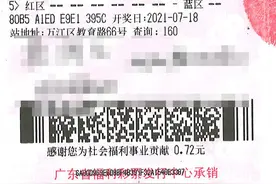 东莞福彩｜东莞彩民坚守十年 喜中612万元大奖图片