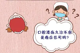 「健康解码」口腔溃疡反反复复是癌症前兆？这些危险信号千万别忽视图片