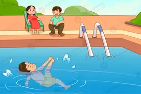 6岁男孩临死前拼命挣扎 ，旁边大人却没上去救他！都因这假象骗了所有人！图片