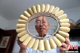 陕西七旬非遗竹扎技艺传承人：用竹扎记录历史图片