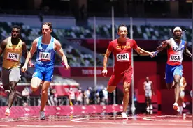 美国队无缘男子4×100米决赛，名宿刘易斯怒斥：他们甚至不如业余图片