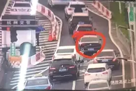 杭州“交替通行”实行四天 10个司机里就有两个不遵守！交警：第一次警告，第二次处罚图片