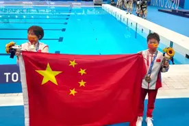 一战封神！14岁的全红婵十米跳台摘金，新的“十米跳台女王”诞生了图片