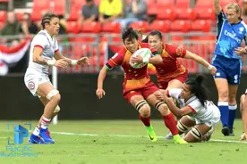 中国女子七人制橄榄球首登奥运创佳绩 上海姑娘刘潇倩、谷瑶瑶绽放自信之美图片