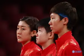 🥇中国军团第34金：乒乓球女子团体陈梦、孙颖莎、王曼昱图片
