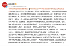 郑州市区小学入学报名由线下转为线上分期分批进行图片
