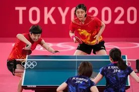 “没打够，还想接着打！”中国女乒完胜日本豪取奥运团体四连冠图片