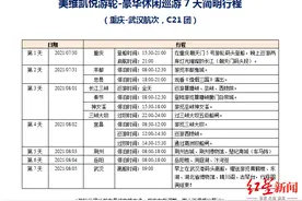因疫情游轮滞留长江江面51小时后，游客获准宜昌上岸图片