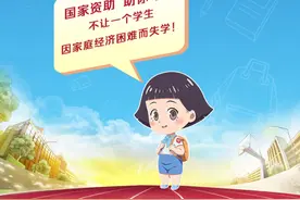 北京市学生资助政策系列海报图片