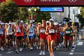 男子50公里竞走的“奥运绝唱”，中国选手边通达排名第七图片