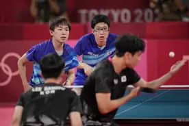 日本队3-1战胜韩国队，获得奥运乒乓球男子团体铜牌图片