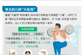 你知道服用兴奋剂的后果吗？图片