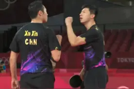 第35金！乒乓球男团夺冠，马龙许昕超高同步率让网友直呼太默契图片
