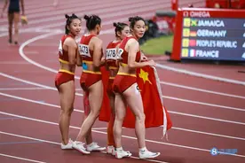 女子4x100米接力决赛：中国第六 牙买加夺金 美国银牌图片