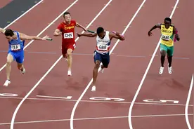 男子4×100米接力中国队跑赢牙买加！最强“苏神”为何跑第三棒？图片