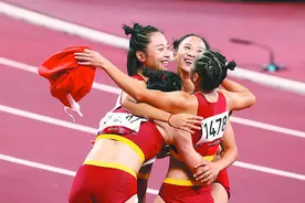 再次见证中国速度！中国队分获男女4×100米接力赛第4和第6图片