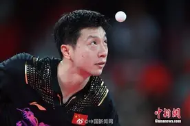 刘国梁：评价马龙不需要太多语言图片