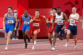 男子4X100米接力获第四，中国队要把“故事”留到三年后图片