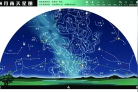 8月观星指南：“北斗主杀、南斗注生”，双“斗”同现盛夏夜图片