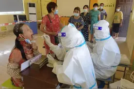一个都不遗漏 启东北新镇全员核酸检测“大练兵”图片