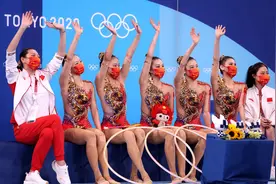 艺术体操集体全能中国获第四，保加利亚摘得金牌图片