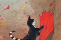 耐耐老师讲故事 |《小猫的红雨伞》图片