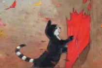 耐耐老师讲故事 |《小猫的红雨伞》图片