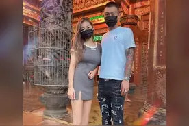 凤梨罕放闪DJ女友「不藏了」！穿情侣鞋拜拜 超凶画面震撼8.5万人图片