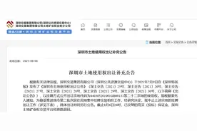 深圳土拍延期因“太凉”？知情人士称保证金仍未退完图片
