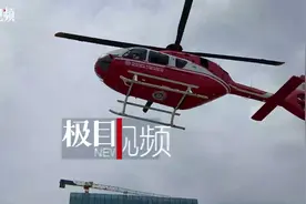 武汉-荆州-武汉，生死时速！直升机往返380公里转运心梗患者图片