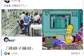 一把椅子致核能发电站急停？！岛内网友：《辛普森一家》早演过这剧情图片