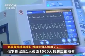 1传1500！俄罗斯现新冠病毒超级传播者图片