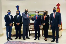 中国驻多米尼加大使：中方愿深化同多米尼加在医疗卫生等领域合作图片