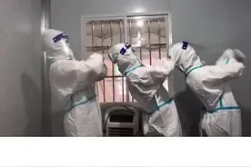 视频 |“袋鼠摇手”，成都核酸检测工作者上演最萌健身操图片