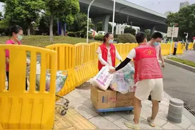 “艾”心奶粉，“丹丹”护航，沌口街党员将爱下沉社区图片