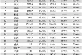 上半年地方账本盘点：广东“钱袋子”最鼓，比江苏富出一个安徽图片