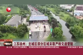 江苏扬州：主城区部分区域采取严格交通管制视频封面