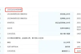 最高楼面价3751元/㎡，长沙三宗商业地块底价成交图片