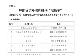 合肥9家培训机构因违规被责令关停 记者探访：有机构称可提供网课图片