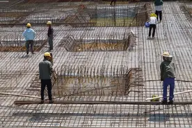 嘉定江桥一处安置房基地结构封顶，明年村民即可住新家图片