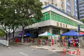 现场直击天河北社区、同和街核酸检测 今日广州又一街道开展全员核酸图片