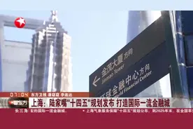 上海：陆家嘴“十四五”规划发布  打造国际一流金融城视频封面