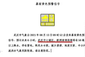 武汉发布暴雨大风预警，湖北这轮强降雨要持续多久？图片