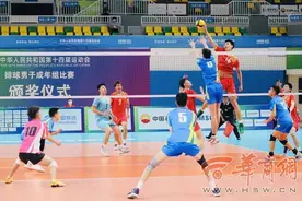 十四运会男排成年组首日比赛结束 四川、山东、上海、江苏首战获胜图片