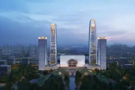 杭州“云门”开建：将开启未来城市之门图片