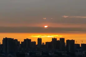 周末的满霞光 你看到了吗？图片